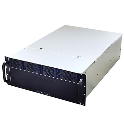 恒煜4u8盘位热插拔机架式工作站gpu卡存储服务器工控机箱r4408